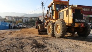 Safranbolu'da üstyapı çalışmaları