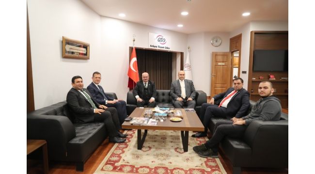 Ürkmezer ATO Başkanını ziyaret etti