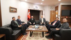 Ürkmezer ATO Başkanını ziyaret etti