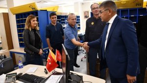 Vali Gürel'den ziyaret