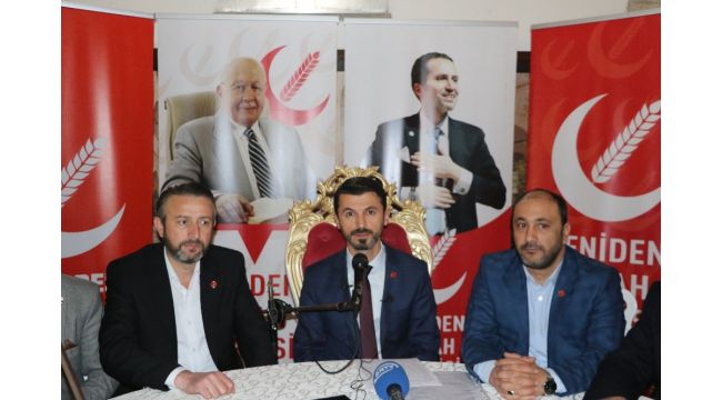 Yeniden Refah Partisi Karabük İl Başkanlığı basınla bir araya geldi