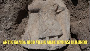 Antik kazıda 1800 yıllık