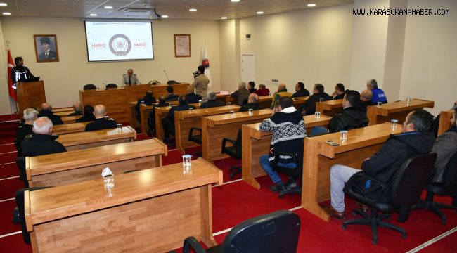 Belediye Personeline Uyuşturucu ve Madde Bağımlılığı Semineri Verildi