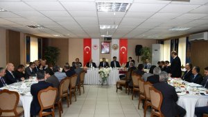 İl idare şube başkanları toplantısı Vali Gürel Başkanlığında yapıldı