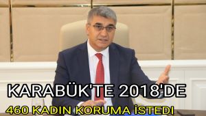Karabük'te 2018 yılında 460 kadın korunma talebinde bulundu