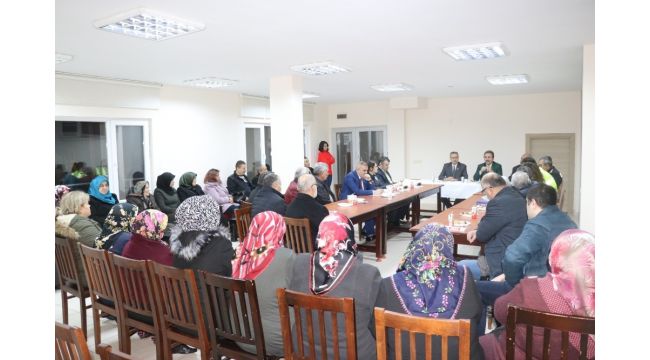 Mahalle huzur toplantılarının sonuncusu yapıldı