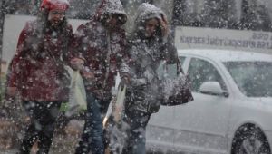 Meteorolojiden kar yağışı uyarısı