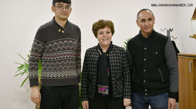 Özbekistan Ankara Büyükelçiliği Askeri Ataşesi İkramov'dan Başkan Yardımcısı Berker’e Ziyaret