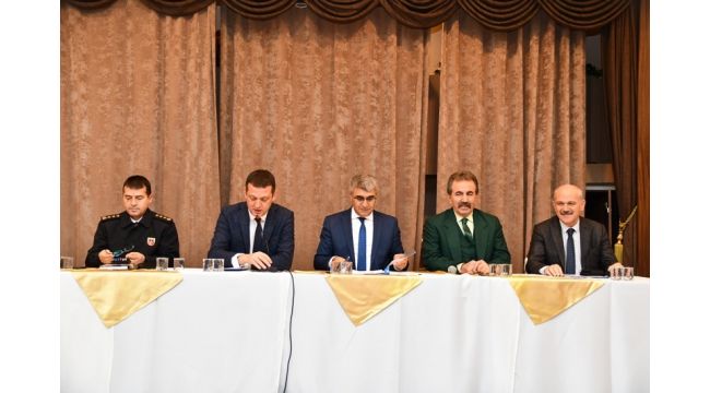 Safranbolu'da muhtarlar toplantısı yapıldı