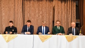 Safranbolu'da muhtarlar toplantısı yapıldı