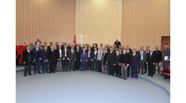 Vali Gürel, köy muhtarlarını dinledi