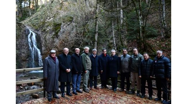 Vali Gürel ve milletvekilleri Baklabostan Tabiat Parkını inceledi