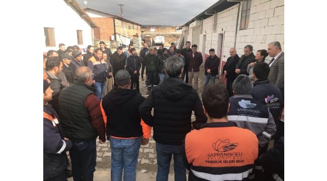Başkan Köse, personelle bir araya geldi