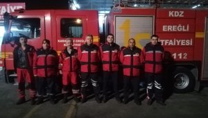 Karabük, Zonguldak ve Bartın'dan Elazığ'a 29 kişilik ekip sevk edildi