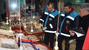 Karabük'te balık tezgahlarında denetim yapıldı