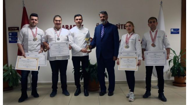 KBÜ'lü öğrenciler, Gastronomi Festivali'nden ödüllerle döndü