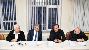 Vali Gürel, haddecilerle bir araya geldi