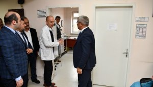 Vali Gürel'den ziyaret ve inceleme