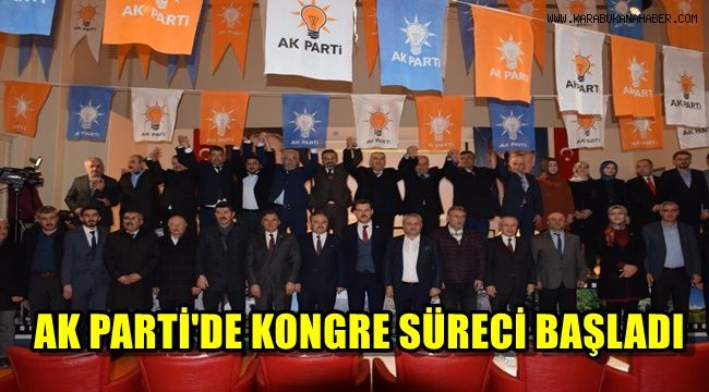 AK Parti'de kongre süreci başladı