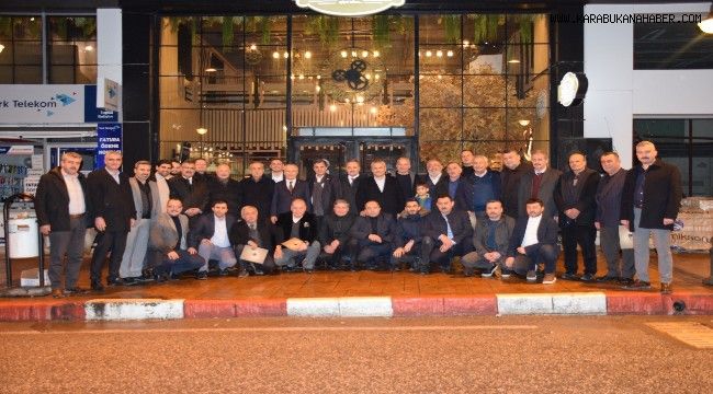 AK Parti teşkilatı vefa programında bir araya geldi
