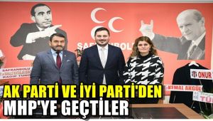 AK Parti ve İyi Parti'den MHP'ye geçtiler