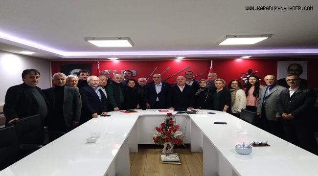 CHP İl Yönetiminde görev dağılımı yapıldı