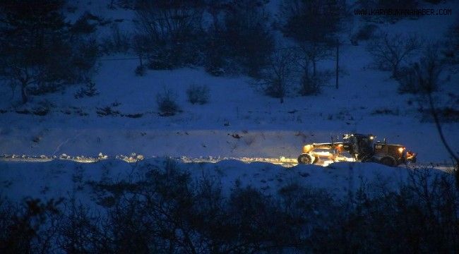 Karabük'te 135 köy yolu ulaşıma açıldı