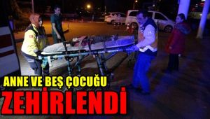 Karabük'te anne ve 5 çocuğu karbonmonoksitten zehirlendi