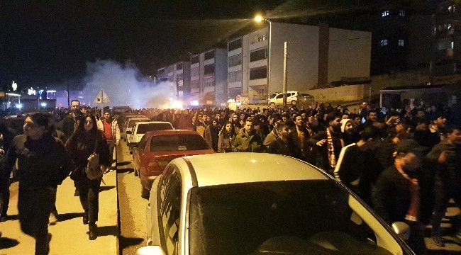 Karabük'te Galatasaraylıların derbi coşkusu