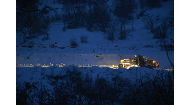 Karabük'te 135 köy yolu ulaşıma açıldı