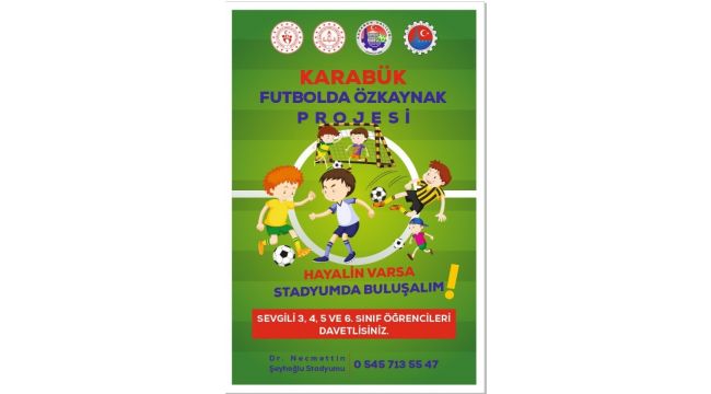 Karabük'te 'Futbolda Özkaynak Projesi
