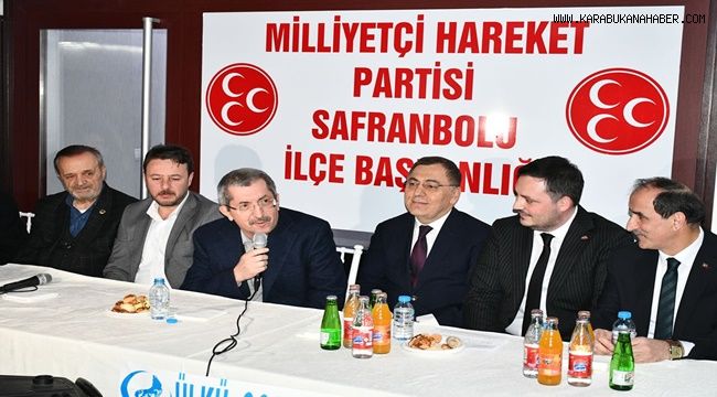 MHP Safranbolu İlçe Bakanlığında devir teslim