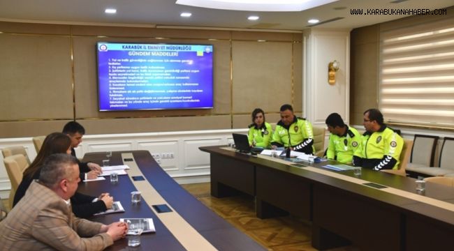 Otobüs Kazalarının Önlenmesine Yönelik Toplantı Gerçekleştirildi
