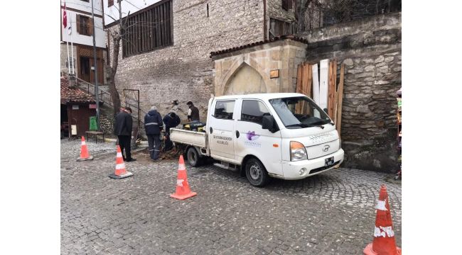 Safranbolu'da altyapı çalışmaları