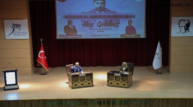 Sultan 2. Abdülhamid vefatının 102. yılında Karabük'te anıldı
