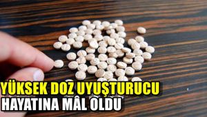 Uyuşturucu hayatına mâl oldu