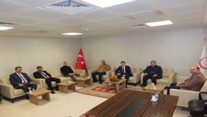 AK Parti'den İl Sağlık Müdürü Sarı'ya ziyaret