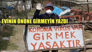 Evinin önüne