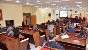 İl Özel İdare personelleri korona virüs ile ilgili bilgilendirildi