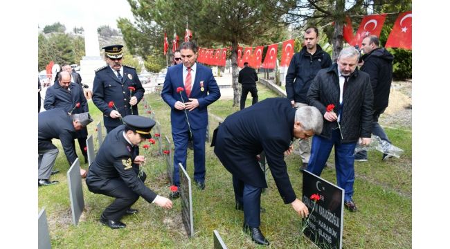 Karabük'te Çanakkale Zaferi'nin 105. yılı kutlandı