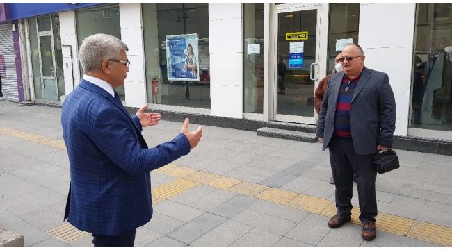 Karabük'te Vali cadde cadde gezerek yaşlı denetiminde bulundu