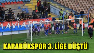 Karabükspor 3. Lig'e düştü