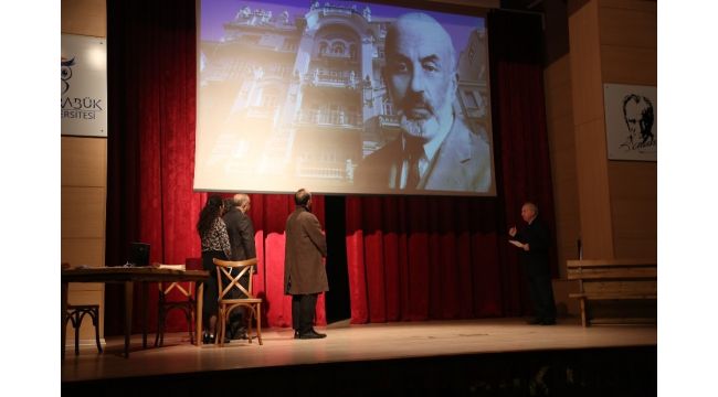 KBÜ'de Mehmet Akif Ersoy'un hayatı sahnelendi