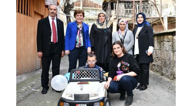 Minik Mustafa'nın hayalleri gerçek oldu