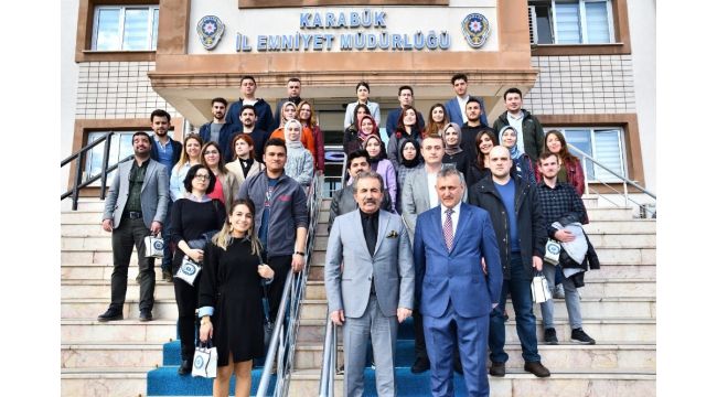 Öğretmenlerden İl Emniyet Müdürü Tuğ'a ziyaret
