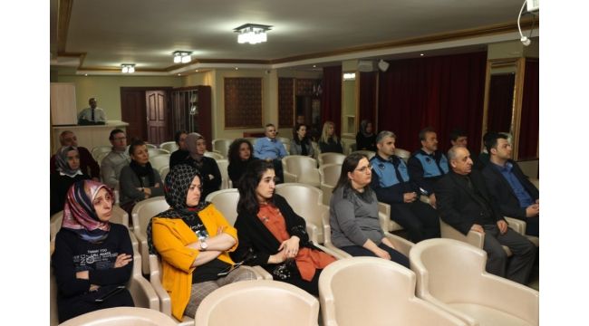 Safranbolu'da belediye personeline deprem eğitimi