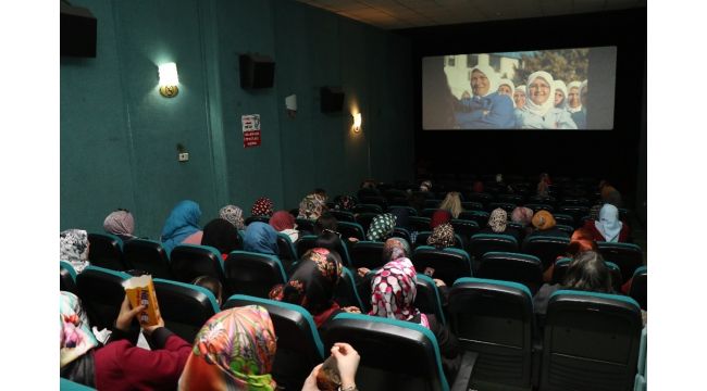 Safranbolu'da kadınlar sinemayla buluştu