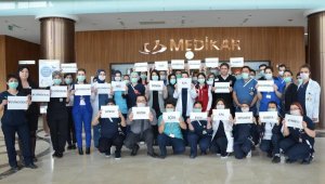 Sağlık çalışanlarından vatandaşlara 'evde kal' çağrısı