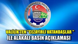 Valilik'ten Cezayirli vatandaşlar ile ilgili basın açıklaması