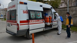 Yenice Devlet Hastanesi dezenfekte edildi